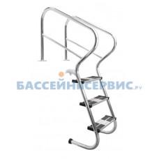 Лестница 4 ступеней (ш.б.) EASY ACCESS Mayer Schwimmbad AISI 304 MS-415